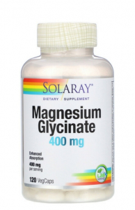 Solaray Magnesium Glycinate 400 mg - Глицинат магния