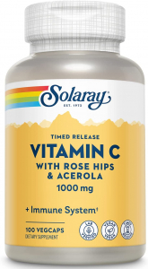 Solaray Vitamin C 1000 mg Timed Release