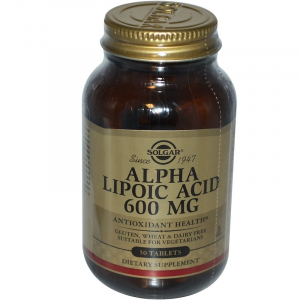 Solgar Alpha Lipoic Acid 600 mg