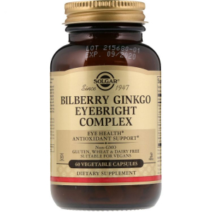 Solgar Bilberry Ginkgo Eyebright Complex