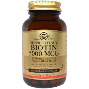 Solgar Biotin 5000 mcg