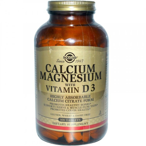 Solgar Calcium Magnesium with Vitamin D3