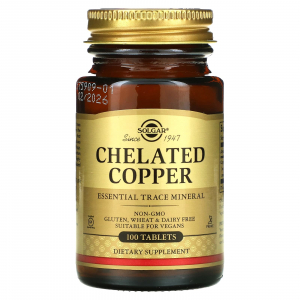 Solgar Chelated Copper - Медь