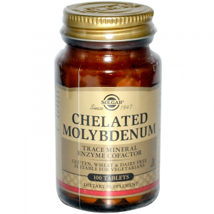 Solgar Chelated Molybdenum - Хелат Молибдена