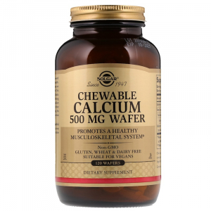 Solgar Chewable Calcium 500 mg