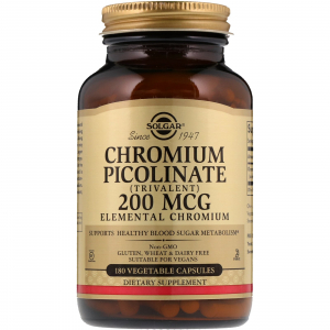 Solgar Chromium Picolinate 200 mcg