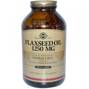 Solgar Flaxseed Oil 1250 mg - Льняное масло
