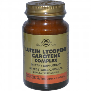 Solgar Lutein Lycopene Carotene Complex - Комплекс для глаз