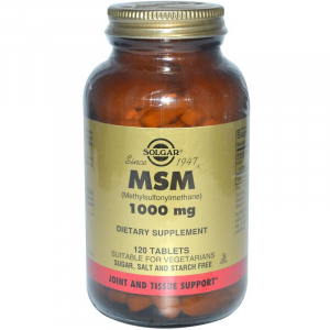 Solgar MSM 1000 mg (Метилсульфонилметан)