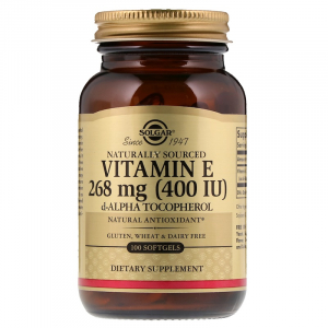 Solgar Natural Vitamin E 268 mg (400 IU)