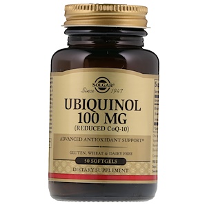 Solgar Ubiquinol 100 mg - Убихинол