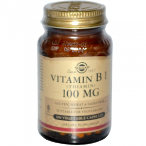 Solgar Vitamin B1 (Thiamin) 100 mg - Тиамин