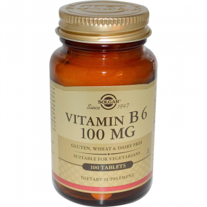 Solgar Vitamin B6 100 mg