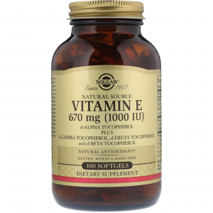 Solgar Vitamin E 670 mg (1000 IU)