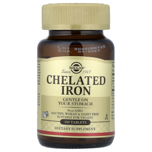 Solgar Chelated Iron - Хелат Железа