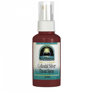 Source Naturals Wellness Colloidal Silver Throat Spray (59,14 мл)