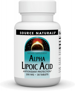 Source Naturals Alpha Lipoic Acid 200 mg - Альфа-липоевая кислота