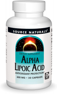 Source Naturals Alpha Lipoic Acid 600 mg - Альфа-липоевая кислота