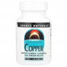 Source Naturals Copper 3 mg - Медь