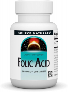 Source Naturals Folic Acid 800 mcg - Фолиевая кислота