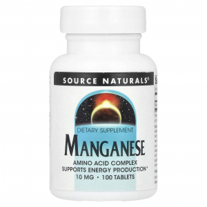 Source Naturals Manganese 10 mg - Марганец 