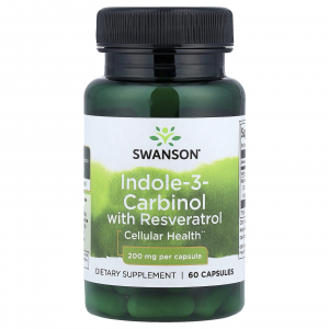Swanson Indole-3-Carbinol with Resveratrol - индол-3-карбинол с ресвератролом