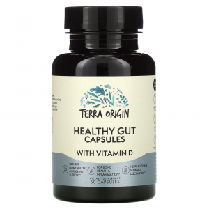 Terra Origin Healthy Gut Capsules with Vitamin D - для здоровья кишечника