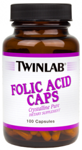 Twinlab Folic Acid Caps (100 капc)