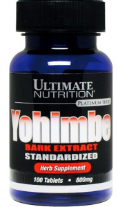 Ultimate Nutrition Yohimbe Bark 800 mg