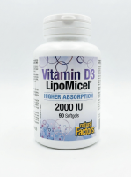 Natural Factors D3 LipoMicel 2000 IU 